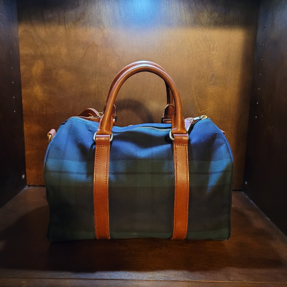 Vintage Ralph Lauren blackwatch plaid speedy Boston bag - Picture 5 of 14